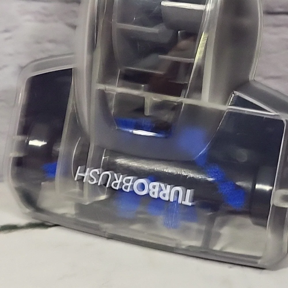 BISSELL OEM TURBO BRUSH Vacuum Attachment Gray Blue Upholstery Part‎